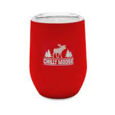 12 OZ BOATHOUSE WINE TUMBLER- CANOE RED